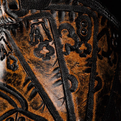 Iron Trail Cowboy Boots - Desert Ember, Square Toe