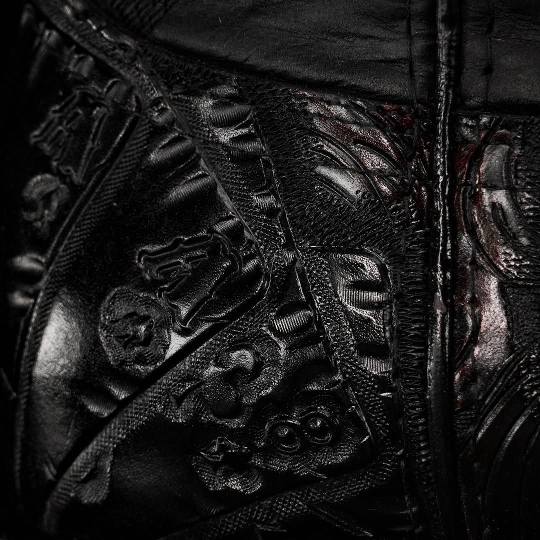 Iron Trail Cowboy Boots - Midnight Forge, Square Toe