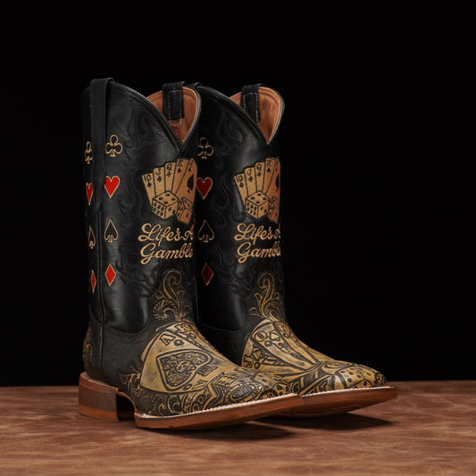NEW Light Safari Gambler 2.0 - Country Western Cowboy Boots