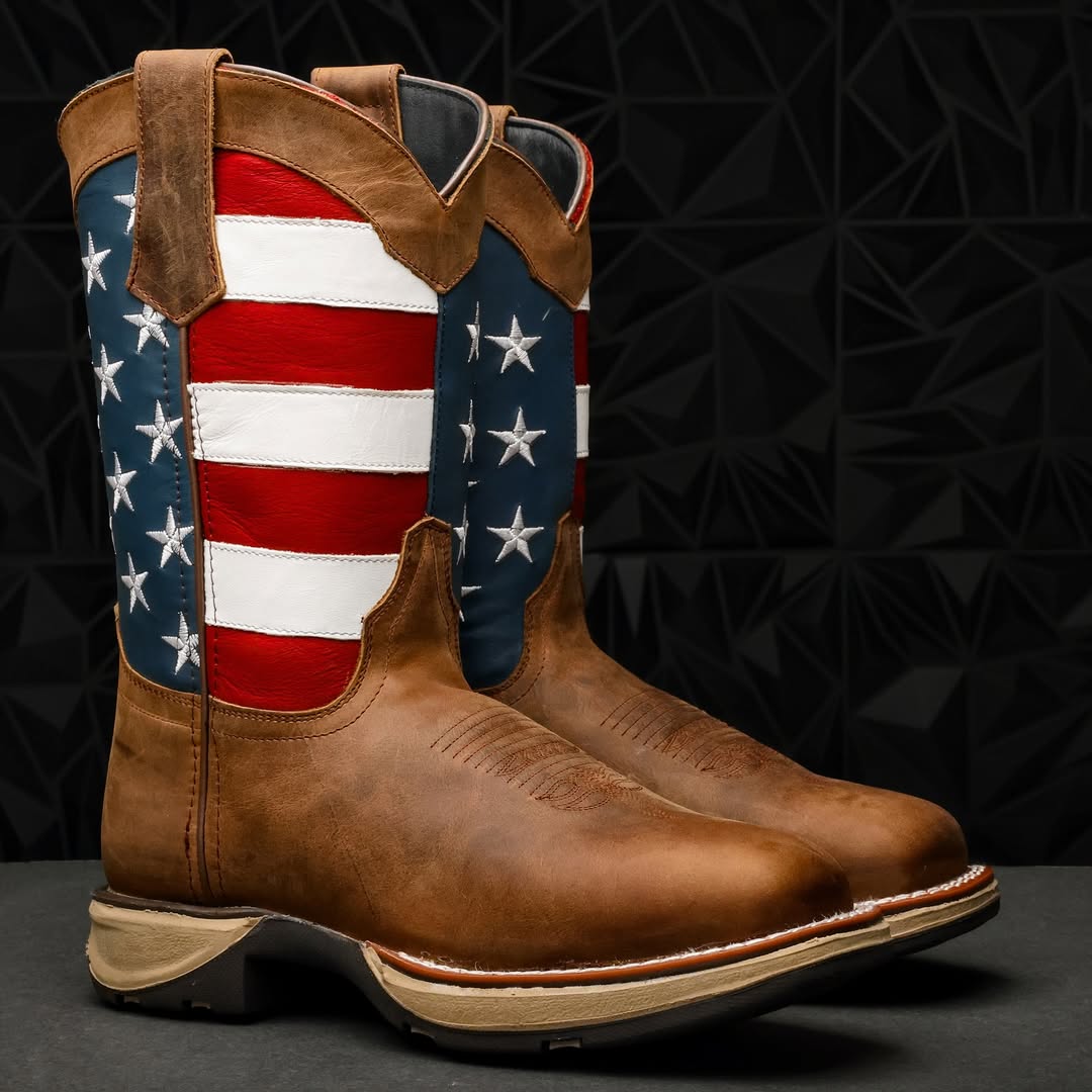 New Honey USA Composite Toe Work Boots