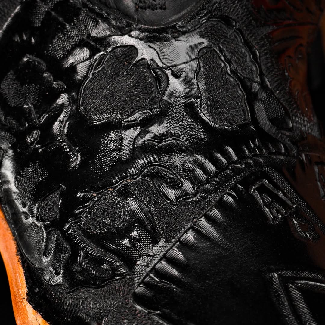 Iron Trail Cowboy Boots - Midnight Forge, Square Toe