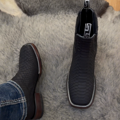 Black Stallion Western Boots