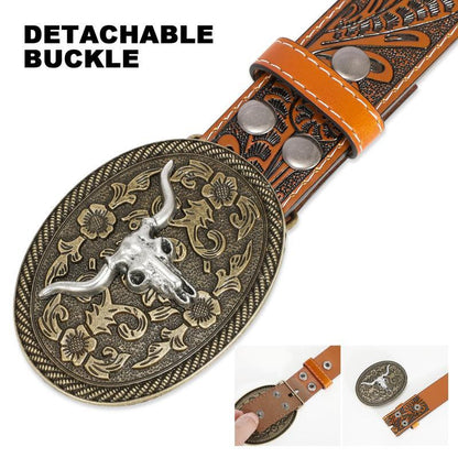 Western cowboy belts for both men and women.