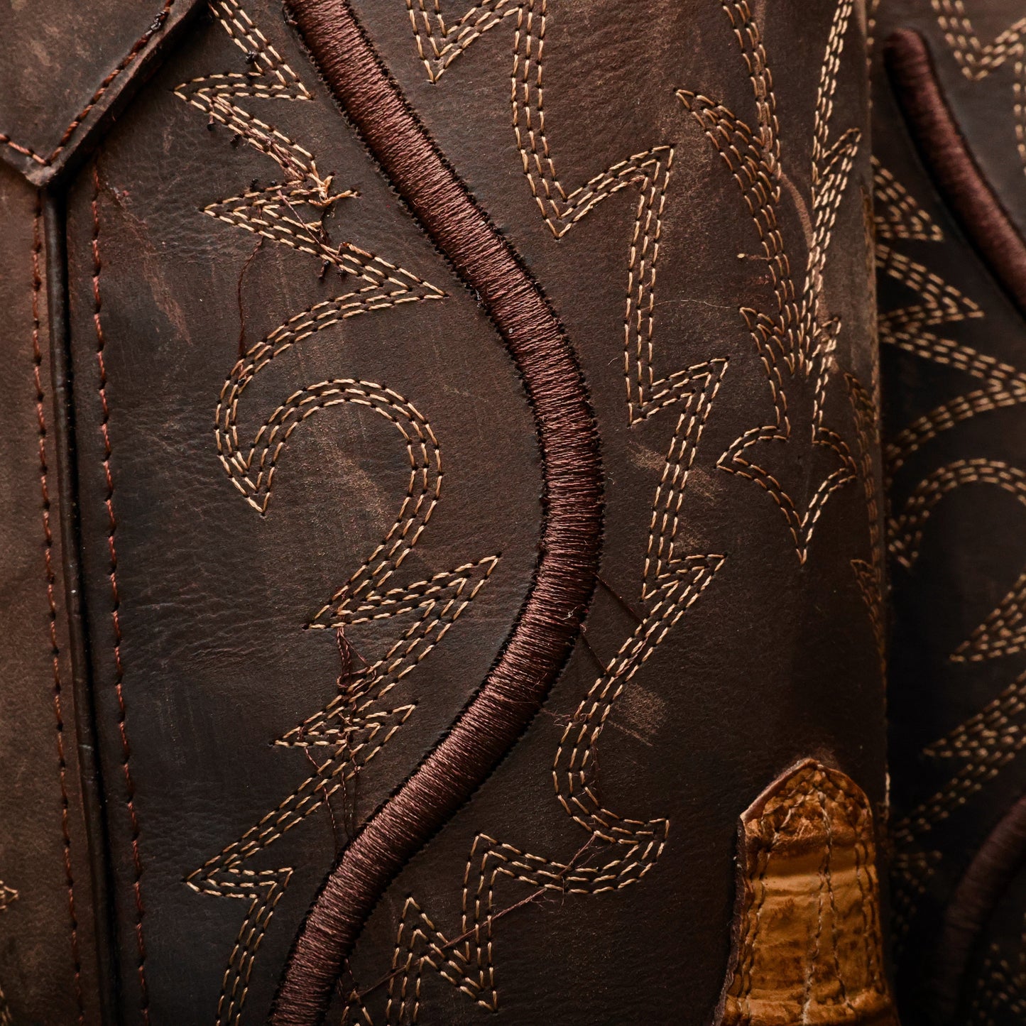 Rustic Honey Anaconda Leather Boots With 3D Lightweight Sole - Composite Toe