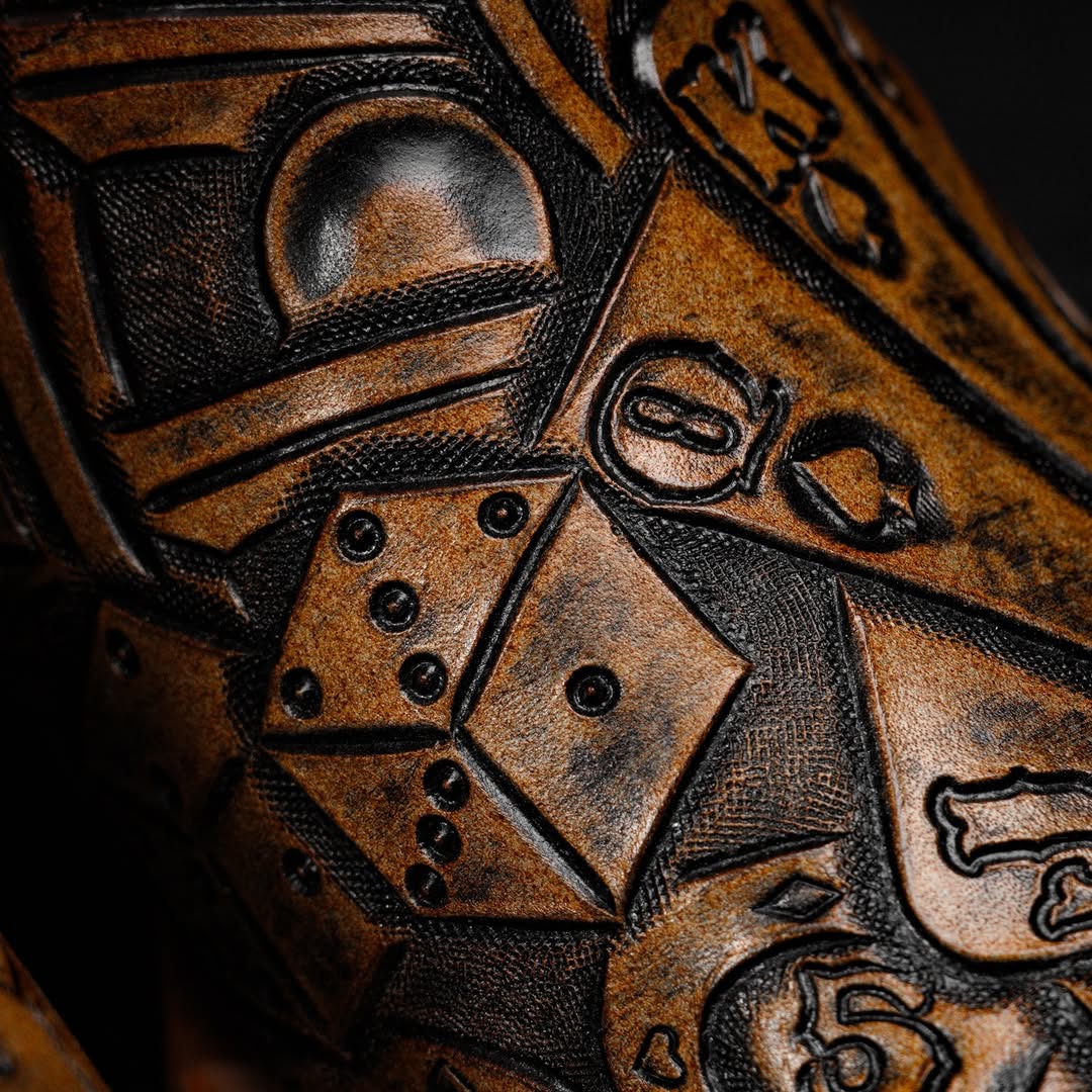 The Gambler Hand Tooled Boots